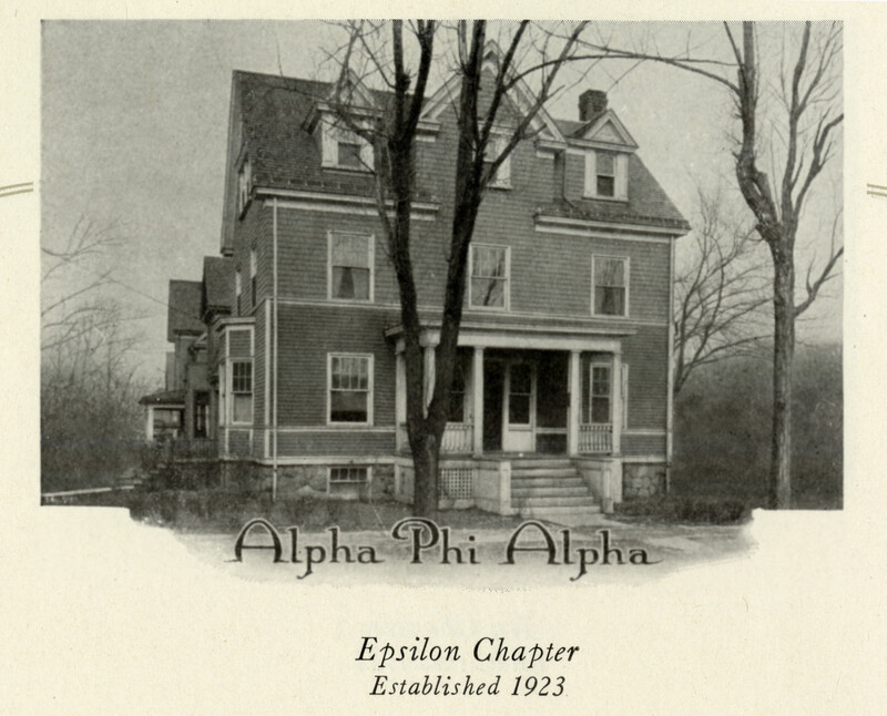 Alpha Phi Alpha fraternity house at 1103 E. Huron St., Ann Arbor