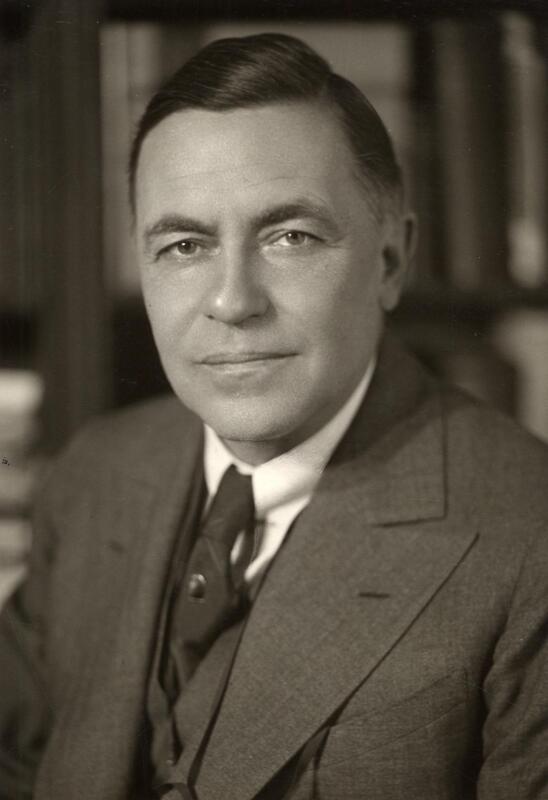 Portrait of University of Michigan President Alexander G. Ruthven