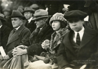 Henry Ford at the 1923 UM football game vs Marines that coincided with the dedication of Yost Field House