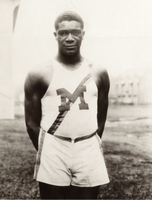 Willis Ward in his track uniform