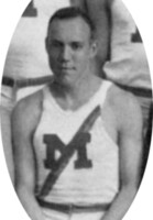 Harvey Smith, 1935 UM track team captain (cropped from team photo)