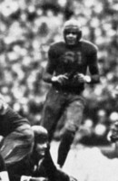 Willis Ward during a football game