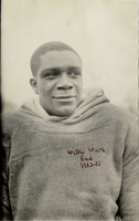 Willis Ward at football practice